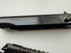 Пневматический пистолет МР-654К (ПМ, черная рукоять)