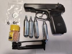 Пневматический пистолет мр-654к 