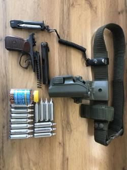 Пневматический пистолет МР-654К
