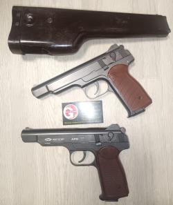 МР-655К Грач Gletcher Colt CLT 1911 Gletcher TT Blowback APS Blowback