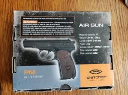 Пневматический пистолет пм Gletcher