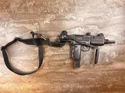 Пневматический пистолет пулемёт Gletcher UZM 4.5 мм (Глетчер мини УЗИ, ремень WarTech, б/у)