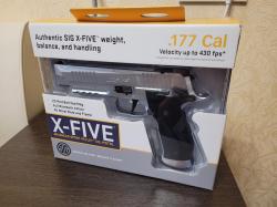 Пневматический пистолет Sig Sauer X-Five 4,5 мм