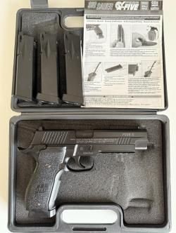Пневматический пистолет Sig Sauer X-FIVE P226S (Germany) Syber Gun