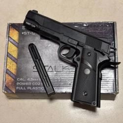 Пневматический пистолет Stalker 1911