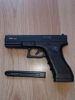 пневматический пистолет Stalker S17 (аналог Glock17)  4,5 мм