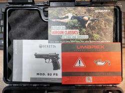 Пневматический пистолет Umarex Beretta M92 FS 4.5 мм (Никель)