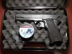 Пневматический пистолет Umarex Colt Government 1911 A1 4.5 мм (пулевой)