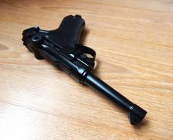 Пневматический пистолет Umarex, P.08(Parabellum) blowback. В идеале. Редкость. Комплект.