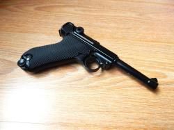 Пневматический пистолет Umarex, P.08(Parabellum) blowback. В идеале. Редкость. Комплект.