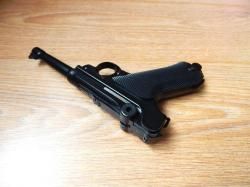 Пневматический пистолет Umarex, P.08(Parabellum) blowback. В идеале. Редкость. Комплект.