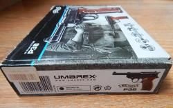 Пневматический пистолет Umarex Walther P38 4.5 мм, новый, с комплектом. Blow Back.
