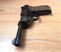 Пневматический пистолет Umarex Walther P38 4.5 мм, новый, с комплектом. Blow Back.