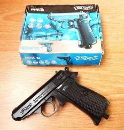 Пневматический пистолет Umarex, Walther PPK/S. Blowback. С комплектом. 