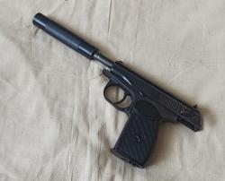 Пневматический ПМ МР-654 гладкий стволик и удлинитель 