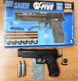 Пневматический пистолет Sig Sauer X-Five P226. Новый с комплектом.