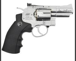 Пневматический револьвер ASG Dan Wesson 2.5 Silver (пулевой)