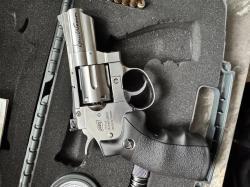 Пневматический револьвер ASG Dan Wesson 2.5 Silver (пулевой)