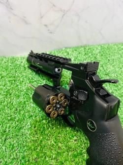 Пневматический револьвер ASG Dan Wesson 4 Black
