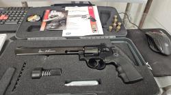 пневматический револьвер ASG Dan Wesson 8 пулевой 4,5 мм