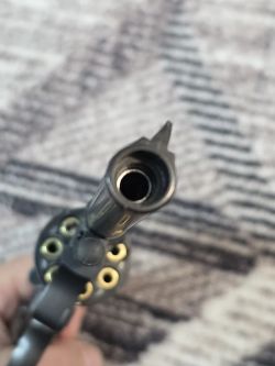 Пневматический револьвер Borner NGT-P Black кал. 4,5 мм, пулевой (Наган), металл