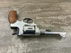 Пневматический револьвер Gletcher Nagan NGT (F) Silver (Наган, шарики BB) 4.5 мм б/у