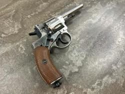 Пневматический револьвер Gletcher Nagan NGT (F) Silver (Наган, шарики BB) 4.5 мм б/у