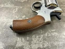 Пневматический револьвер Gletcher Nagan NGT (F) Silver (Наган, шарики BB) 4.5 мм б/у