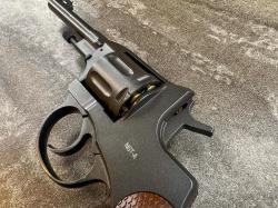 [ПРОДАНО] Пневматический револьвер Gletcher NGT A Silver 6 мм (Глетчер Наган, страйкбол, CO2)