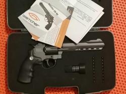 Пневматический револьвер Gletcher SW R6, пулевой.