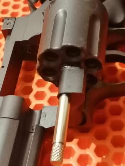 Пневматический револьвер Gletcher SW R6, пулевой.