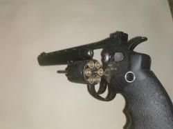 Пневматический револьвер Gletcher SW R8