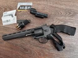 Пневматический револьвер Ignite Black Ops B1419