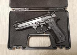 Охолощенный пистолет Beretta 92 СО Курс-С (B92 СО) автоматическая стрельба