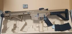 винтовка Crosman DPMS SBR Full Auto (M16 M4, ★3 Дж) 4,5 мм FDE