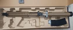 винтовка Crosman DPMS SBR Full Auto (M16 M4, ★3 Дж) 4,5 мм FDE