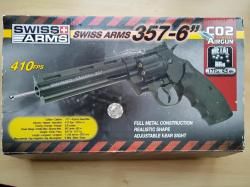 Пневматический револьвер Swiss ARMS 357-6" - Кольт Питон