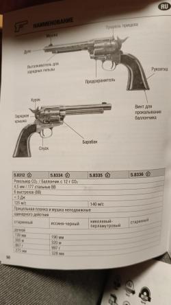 Пневматический револьвер Umarex Colt SAA.45