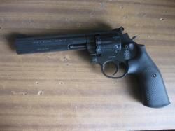 Пневматический револьвер UMAREX Smith & Wesson 586-6 4,5мм 3J