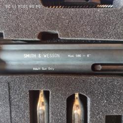 Пневматический револьвер Umarex Smith &amp; Wesson 586 6, 4.5мм