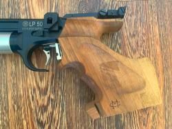 Пневматический спортивный пистолет Steyr LP50 Black PCP (биатлонный, 4.5 мм)