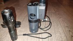 ПНВ Насадка на прицел с ИК фонарём 850 Нм