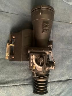 ПНВ СОТ 4PRO поколение 2+ черно-белый ЭОП с кроном на Тигр и ИК фонарь 940 Пульсар 