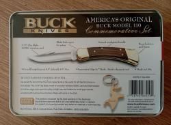 Нож Buck 110 в подарочном наборе (Commemorative Set)