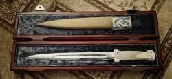 Подарочный кавказский кинжал "Этнос" в шкатулке