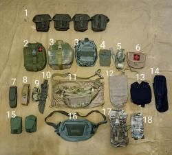 Подсумки сумки Force line Sturmer ссо Stich Ana Сплав