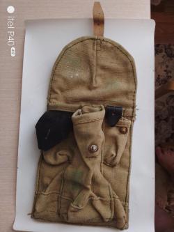 Подсумок АК 3 места. Чехол АКС 74У, СССР.