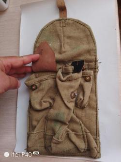 Подсумок АК 3 места. Чехол АКС 74У, СССР.