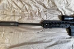 Полуавтоматический карабин TITAN на базе AR-10 фирмы SWC 308 win