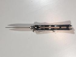 Полуавтоматический коллекционный складной нож ручной работы Darrel Ralph Custom &quot;Trigger&quot; 8.6 см, американская ножевая премиальная порошковая сталь Crucible CPM® S30V